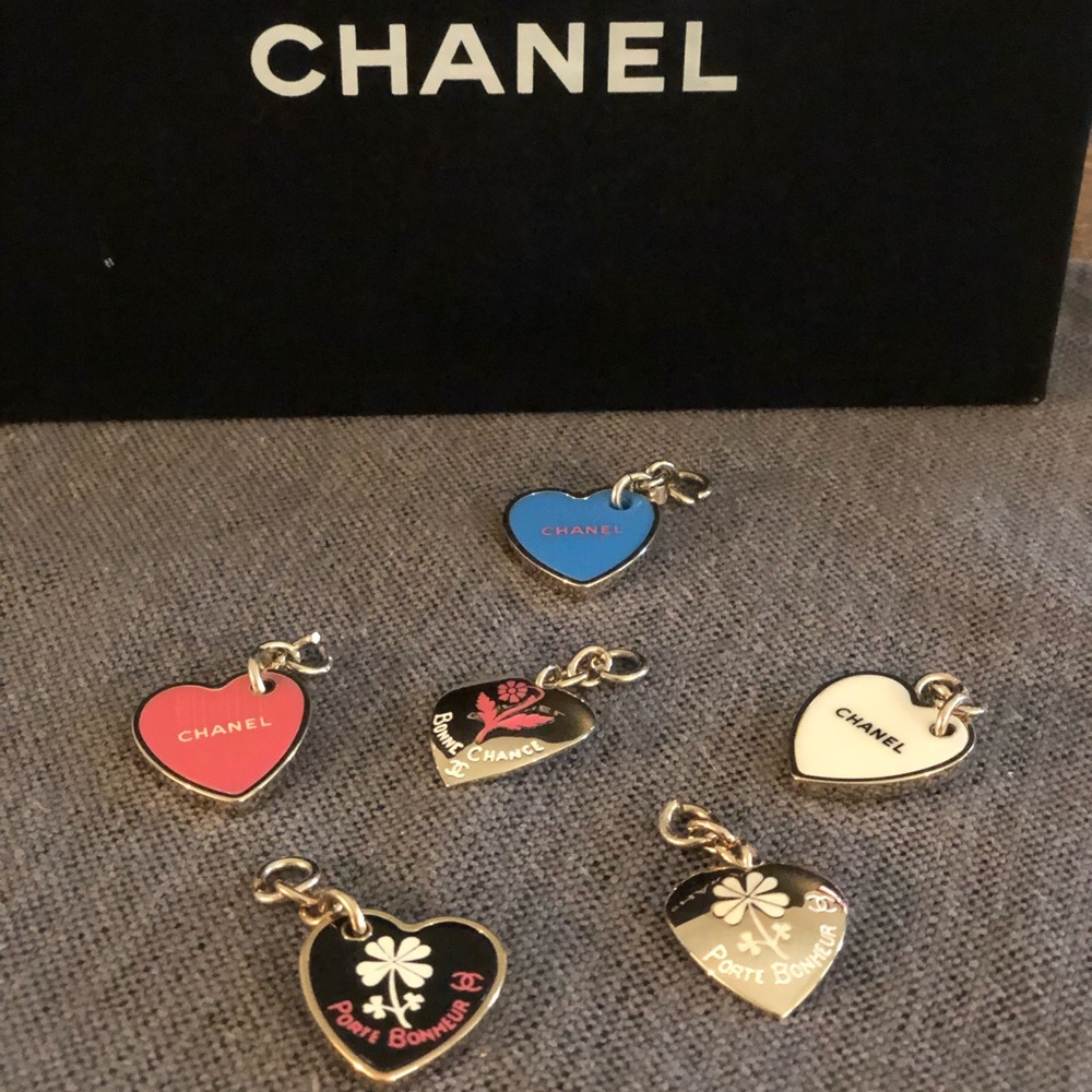 Chanel charms (easily attach to your bag’s strap).